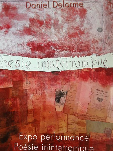 Poésie ininterrompue Daniel Delorme